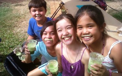 Green Smoothie 101 @ Kihei Elementary School Garden